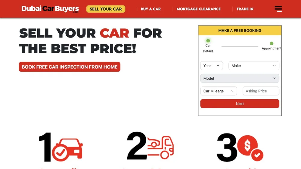 Dubai Car Buyers — work from Abcon’s portfolio